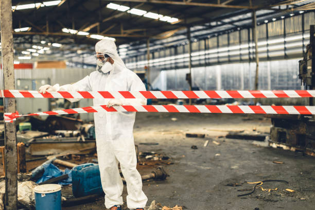 Professional Crime Scene Cleanup technician working in Struthers, OH